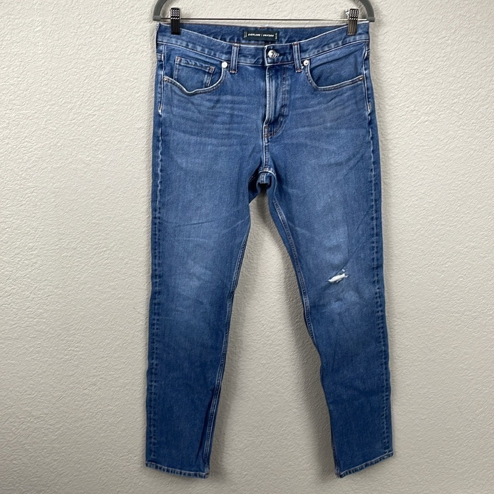 Everlane Uniform Everyday Jeans Slim Skinny Medium Wash Sz 31x32